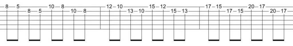 Guitar Speed Building Exercise 10