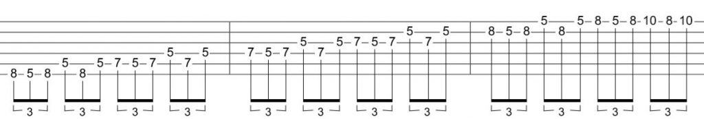 Guitar Speed Building Exercise 8