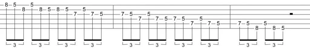 Guitar Speed Building Exercise 9