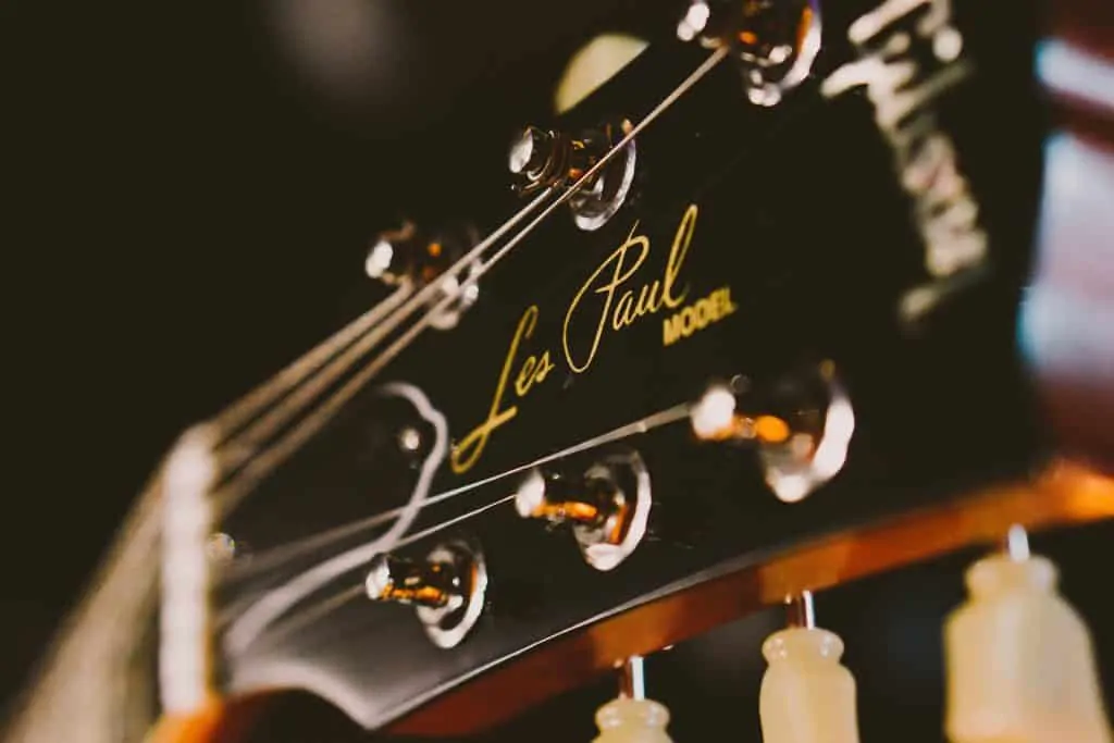 gibson head stock les paul