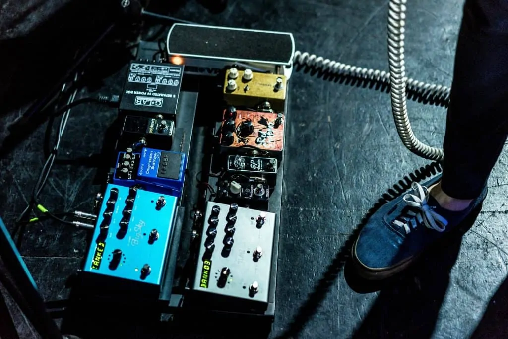 Pedalboard on Stage