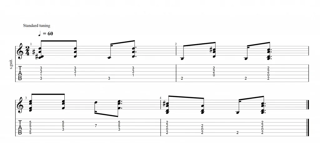 27 chord excersise 2