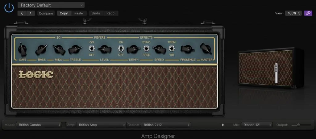 Amp designer