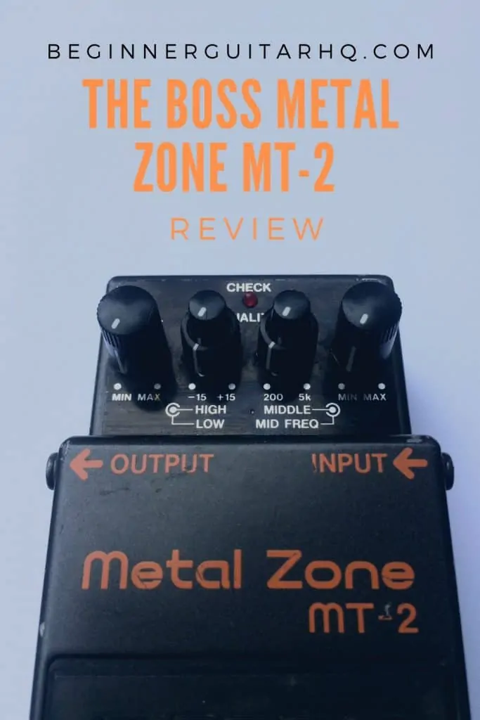 boss metal zone mt 2 review