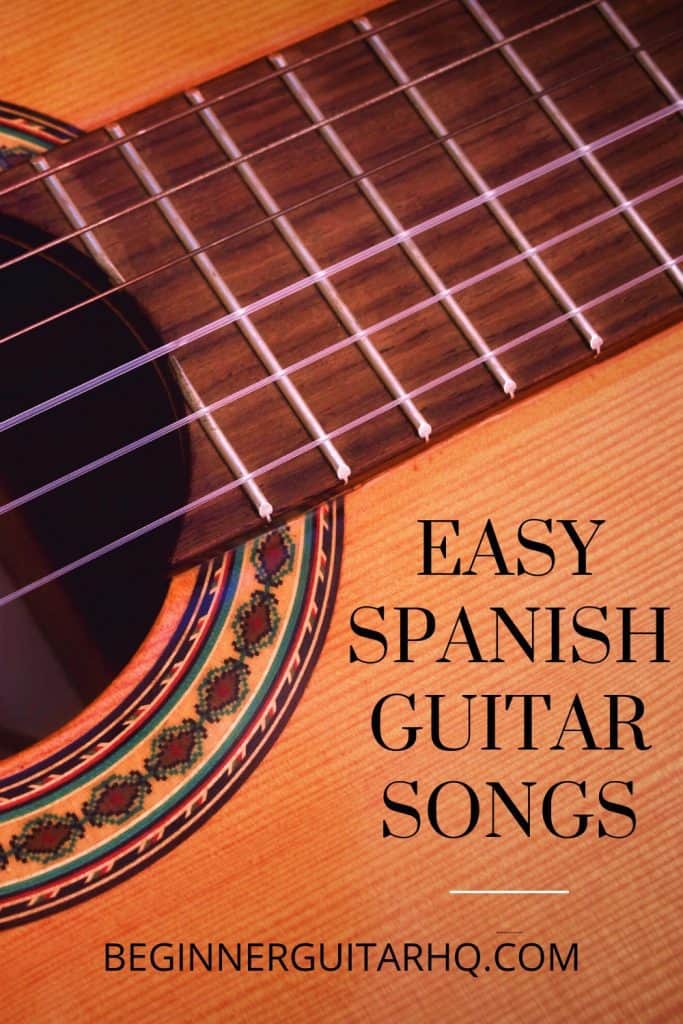 easy spanish guitar songs