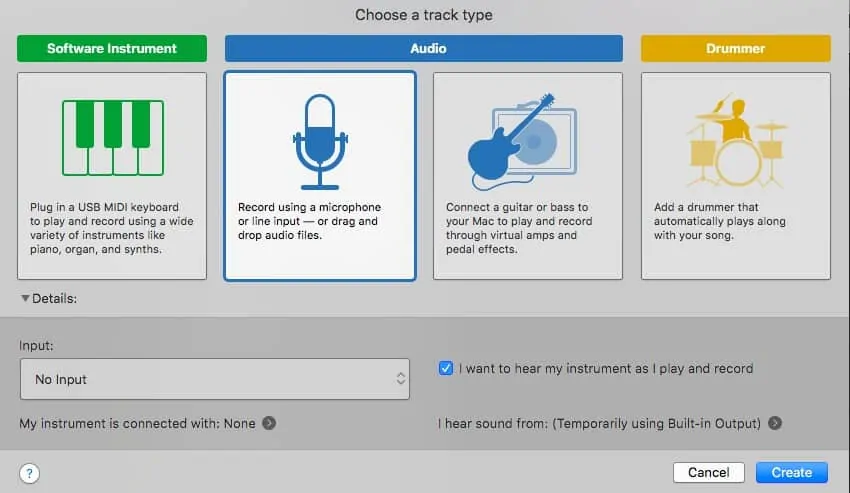 Pic 3 Choose a track