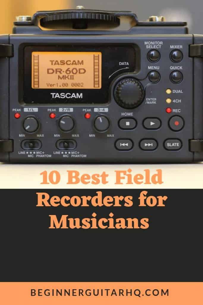 best field recorders for musicians