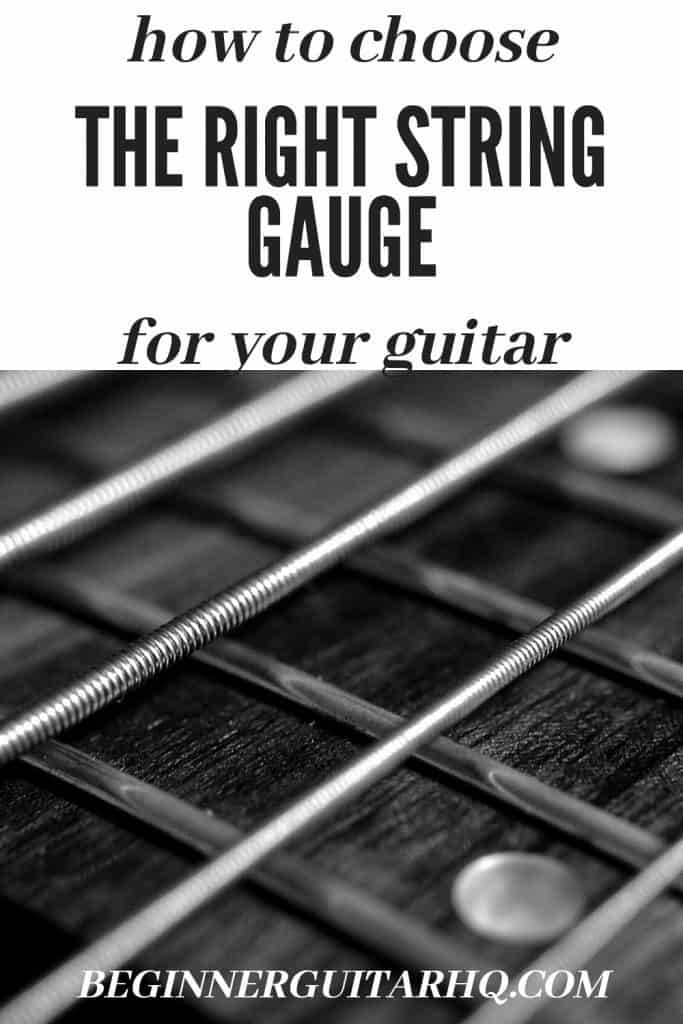 electric guitar strings gauge