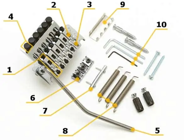 schecter omen 6 parts