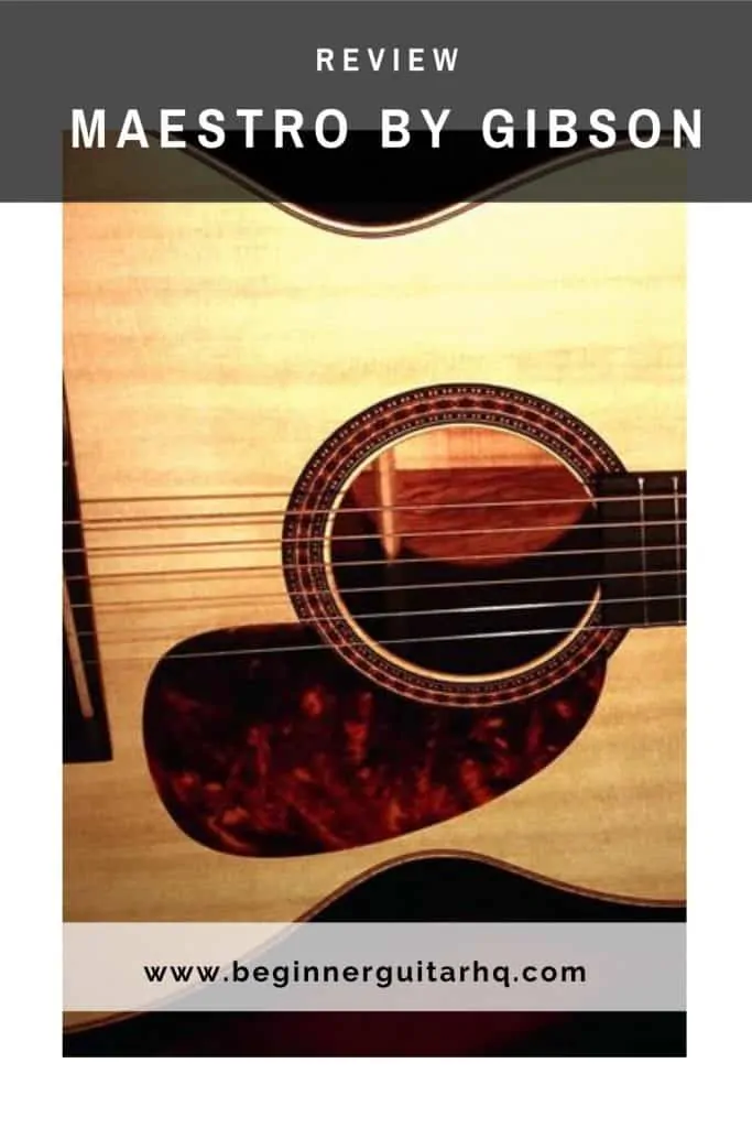 0 maestro by gibson budget acoustic guitar