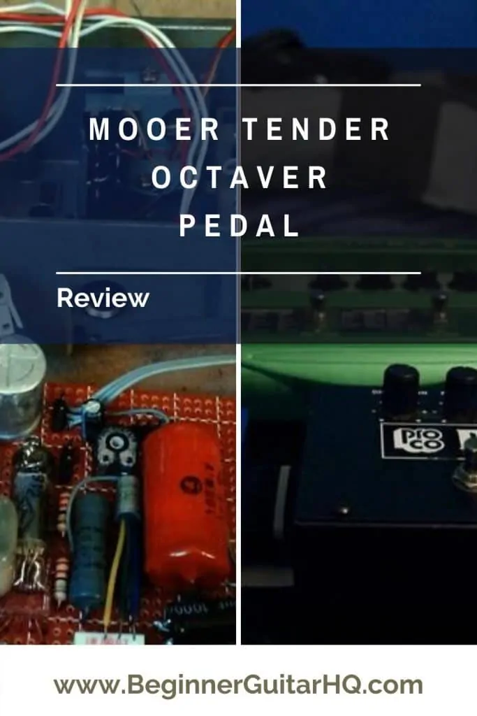 0 mooer tender octaver pedal