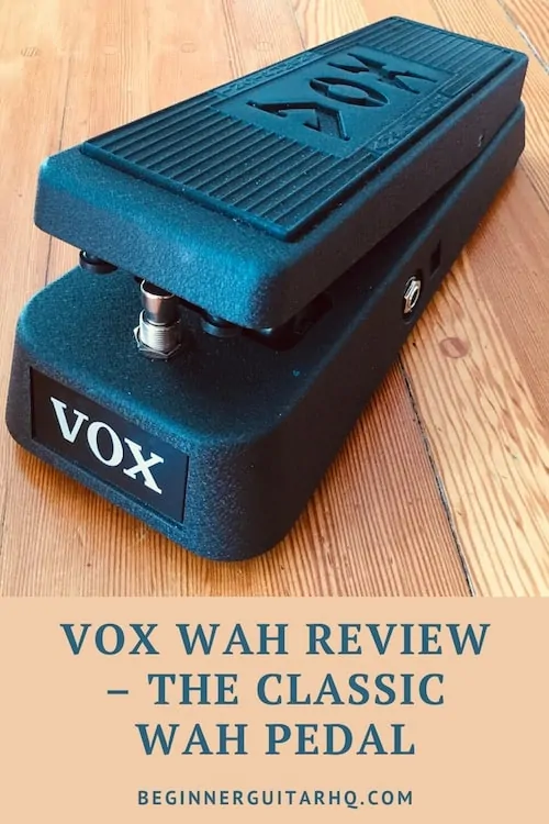 VOX V845 Classic Wah Wah Guitar Effects Pedal