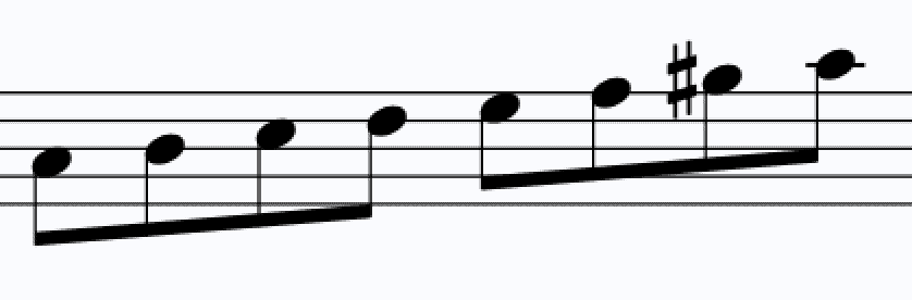 A harmonic minor