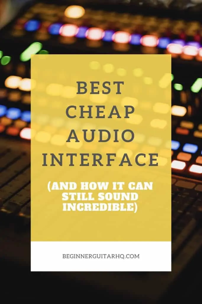 Best cheap audio interface