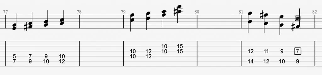 Double Stops Examples