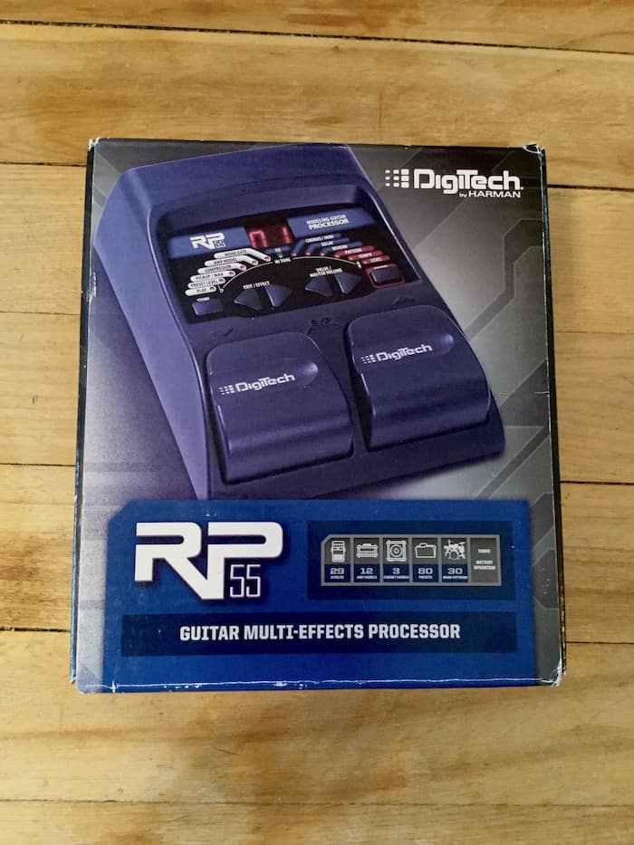 DigiTech RP55 Review An Affordable MultiEffects Pedal Beginner