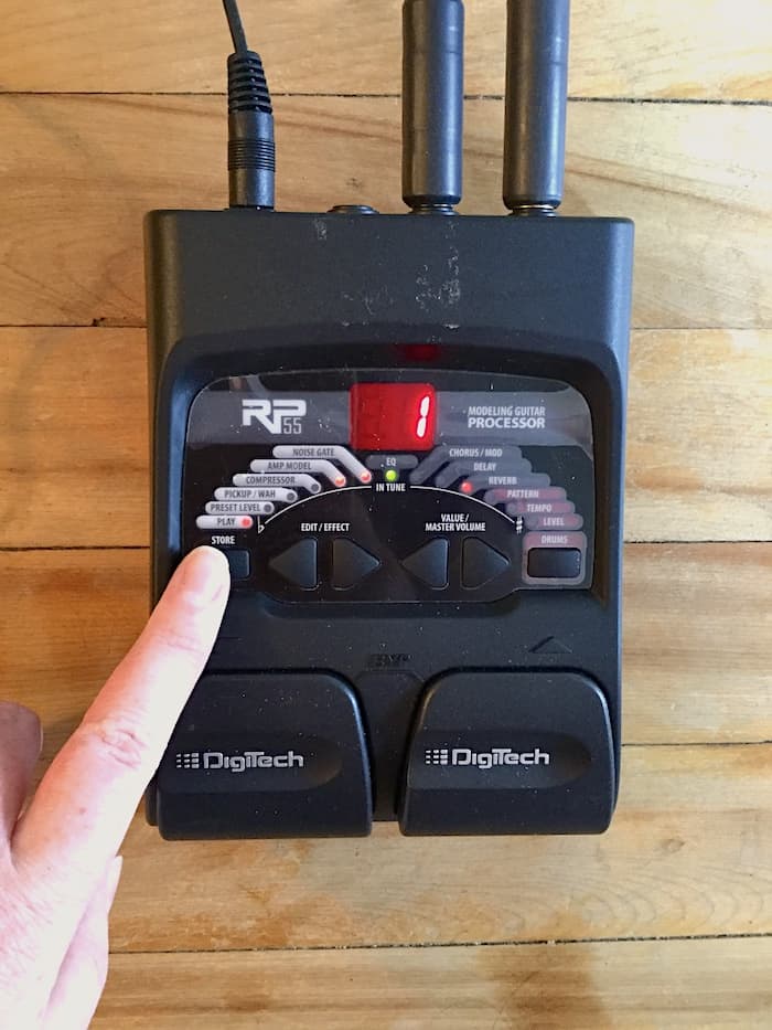 DigiTech RP55 Review An Affordable MultiEffects Pedal Beginner