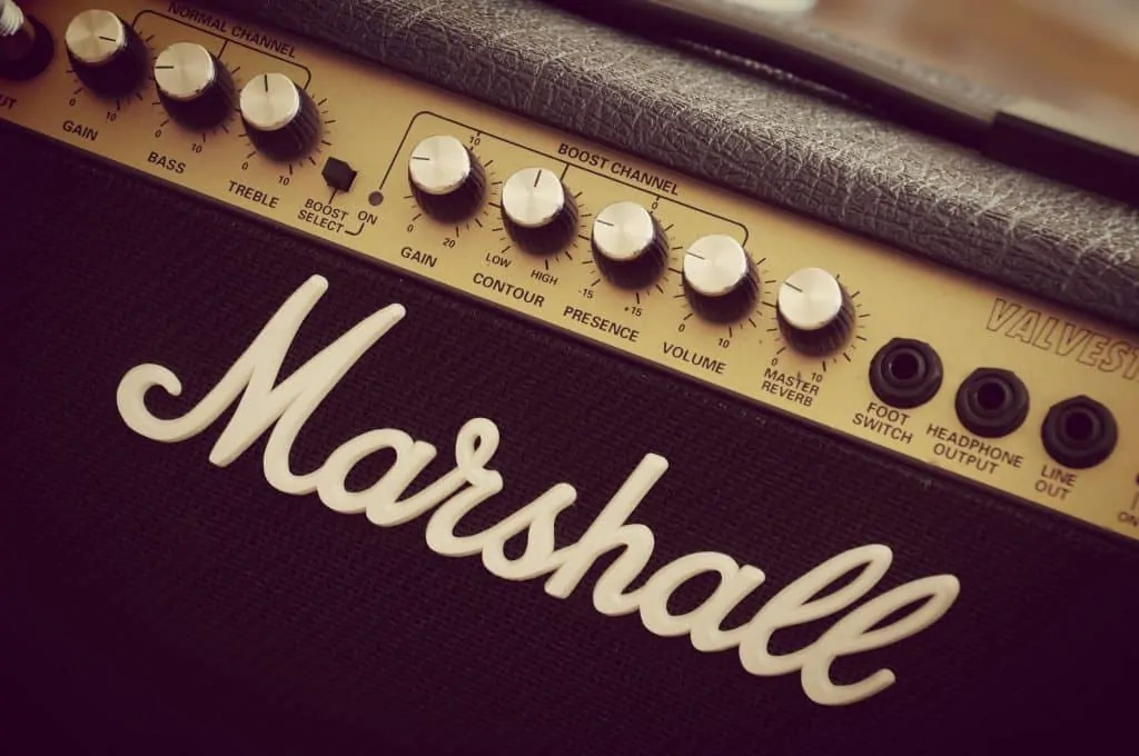 4 Marshall amp