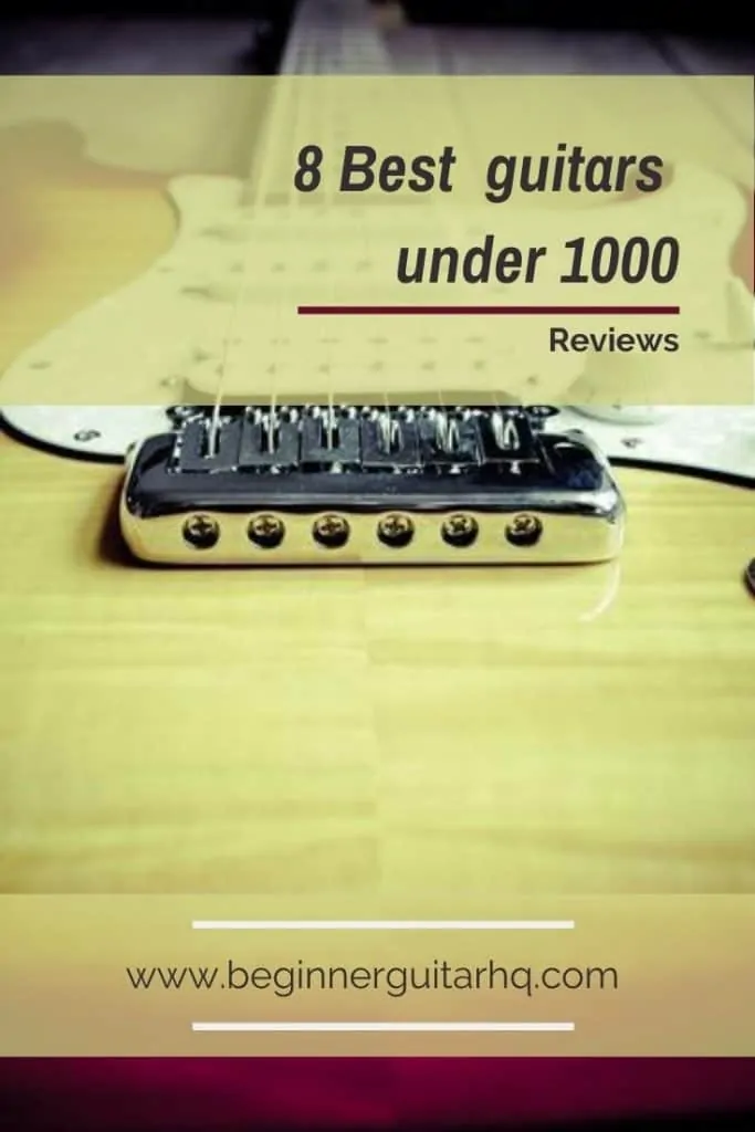 0 electric guitars under 1000