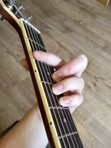 Bm barre chord