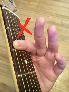 electric guitar bar chords