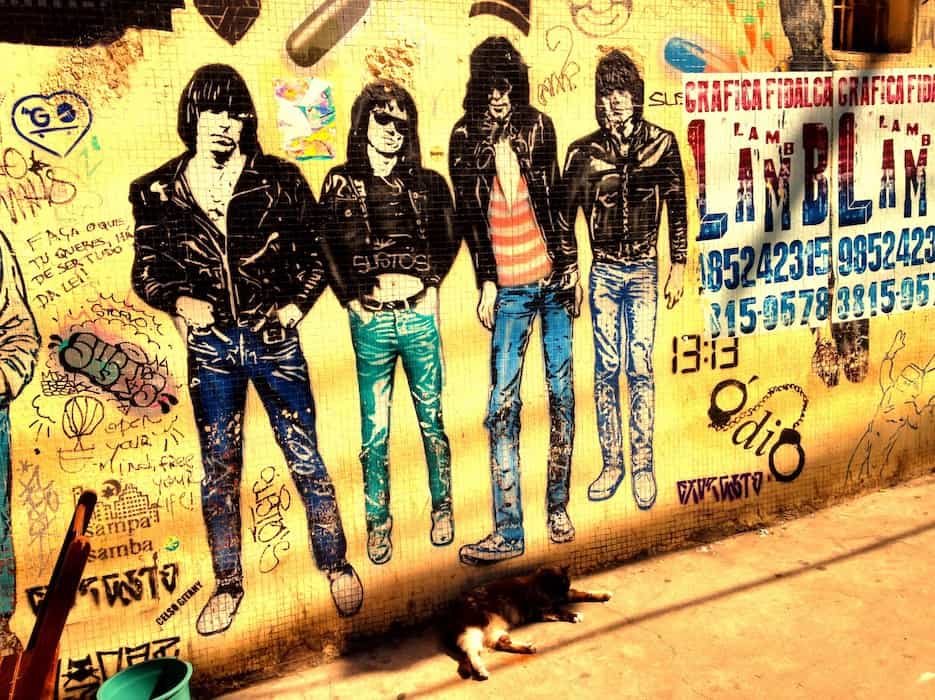 Ramones mural