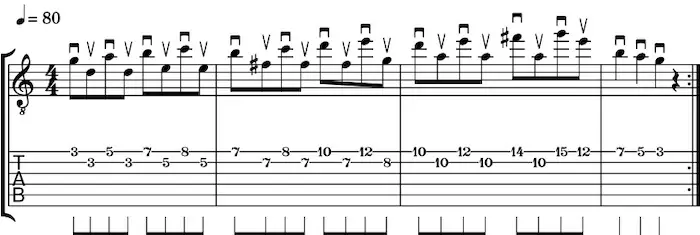 Inside picking lick