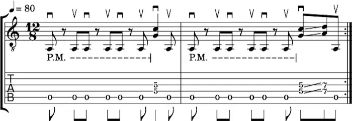 Tremolo shuffle