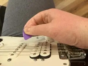 Upstroke pick