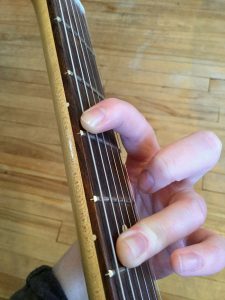8 Basic power chord with octave barre