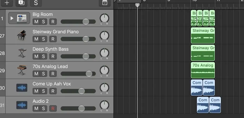 27. Arrangement step 1