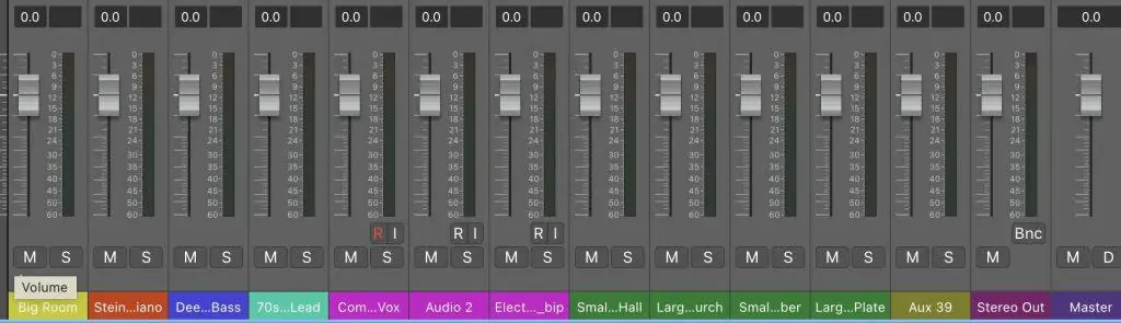 38. mixer 0dB