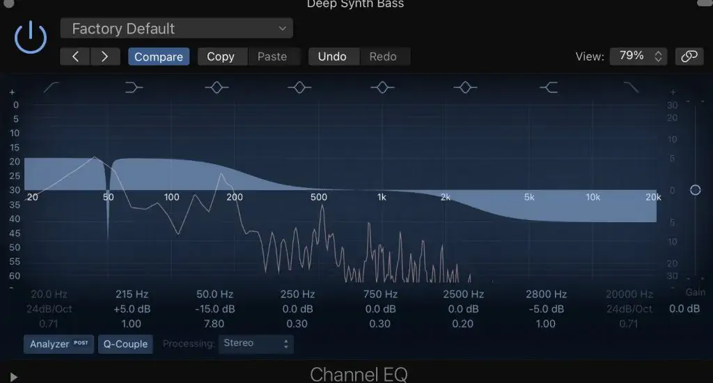 48. bass eq cut