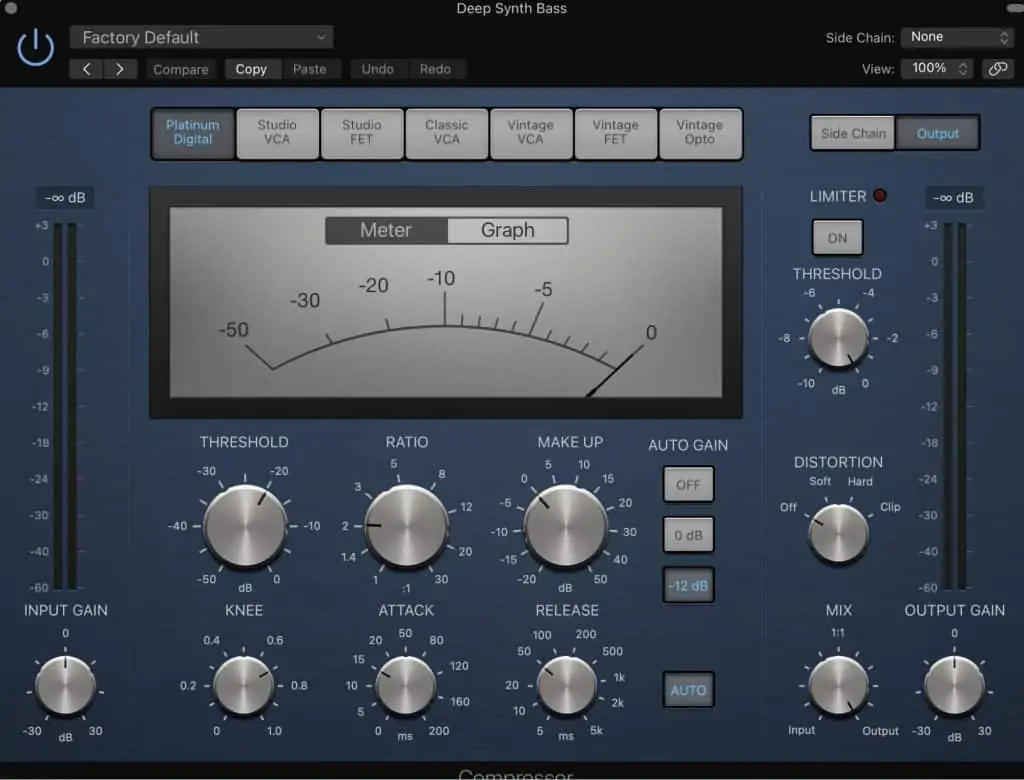 49. side chain compressor