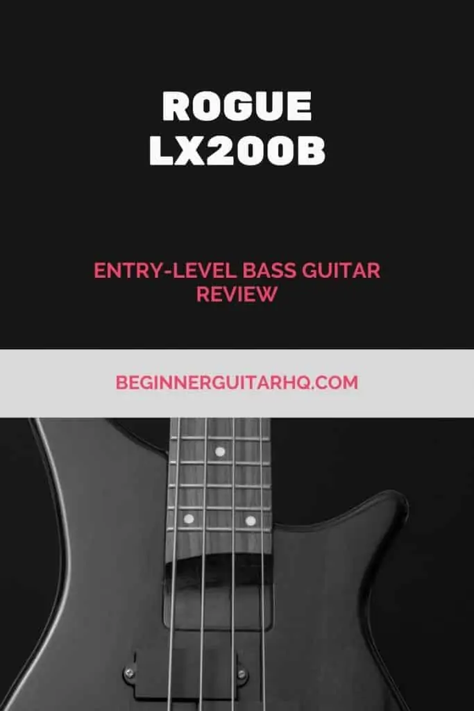 0 rogue lx200b beginner bass guitar