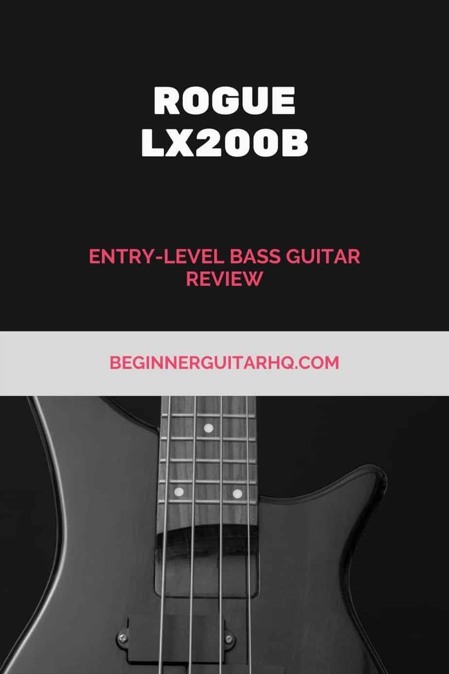 Rogue LX200b Bass Guitar Review Beginner Guitar HQ