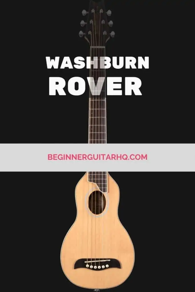 0 washburn rover travel guitar