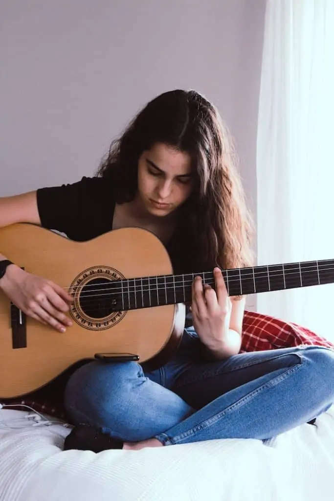 19. Girl with guitar