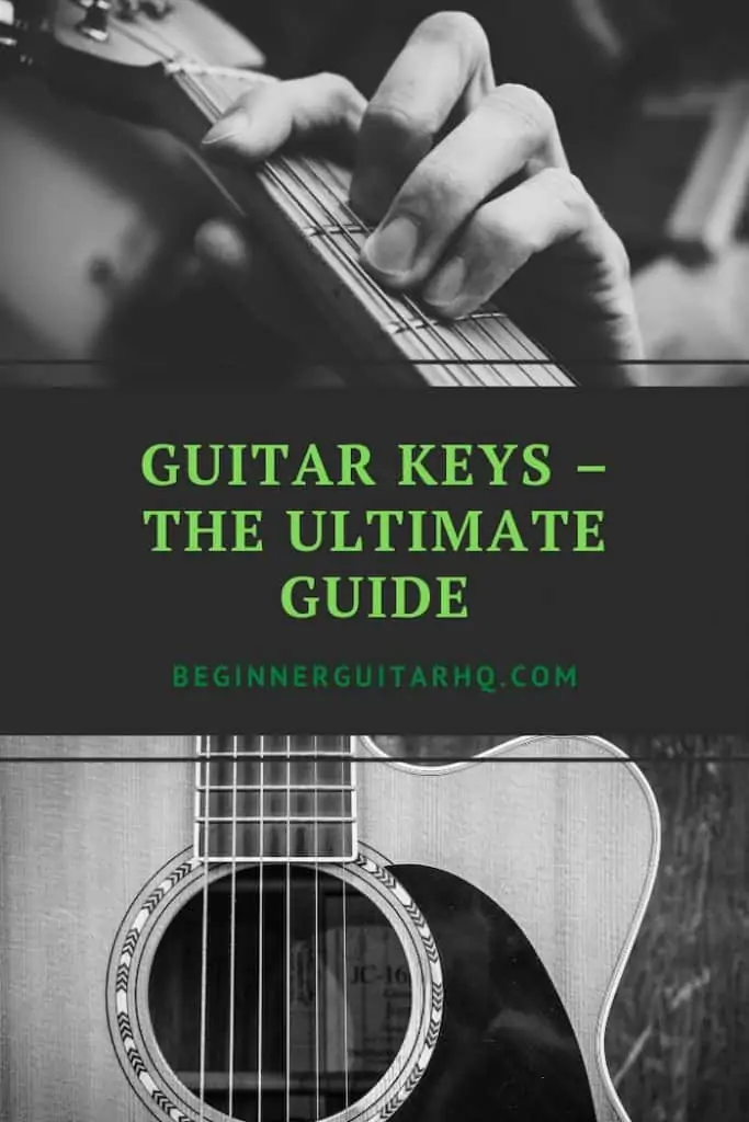 Different keys deals on guitar