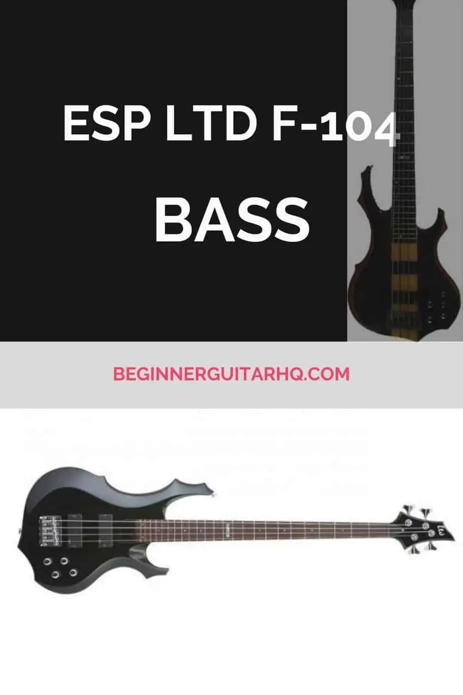 Esp ltd f on sale 104 bass