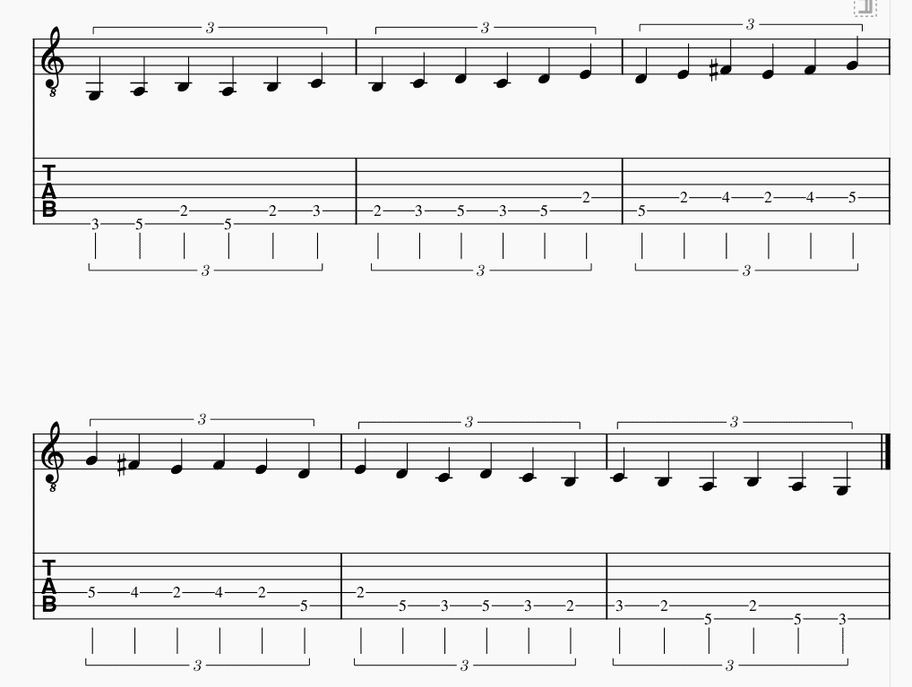 13. Guitar Lead Exercise 6