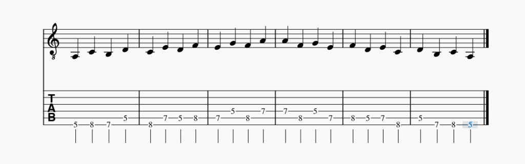 16. Guitar Lead Exercise 9