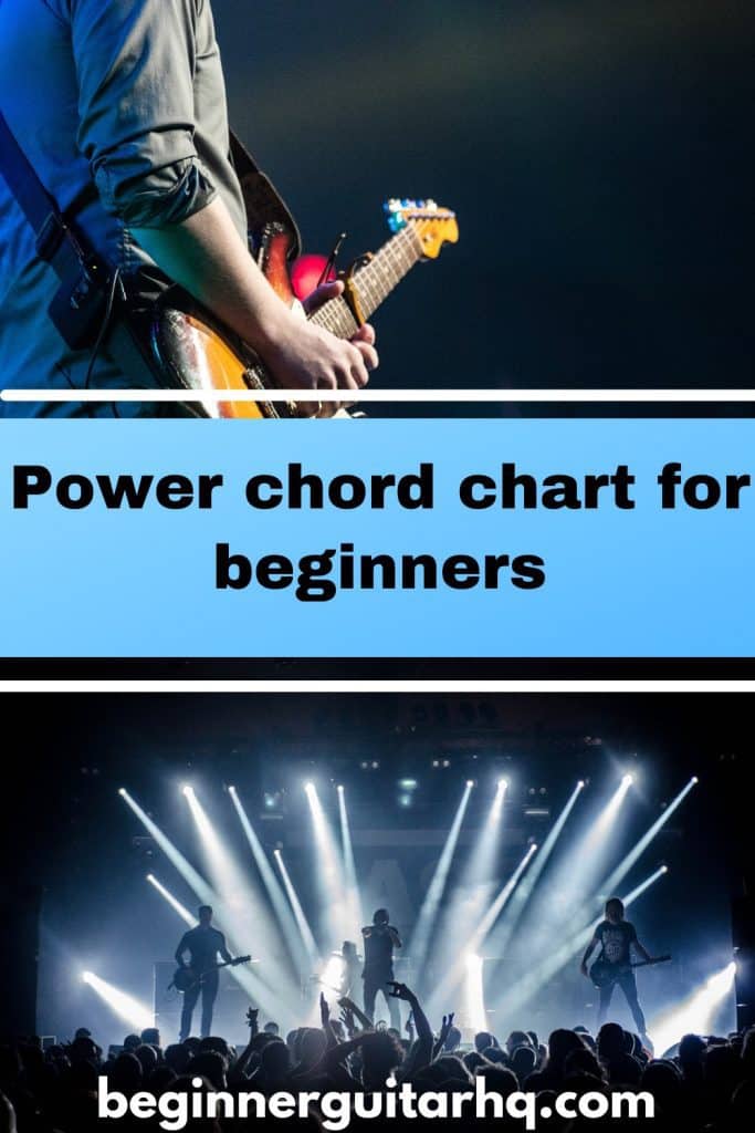 1. Main Poster Power chord chart for beginners
