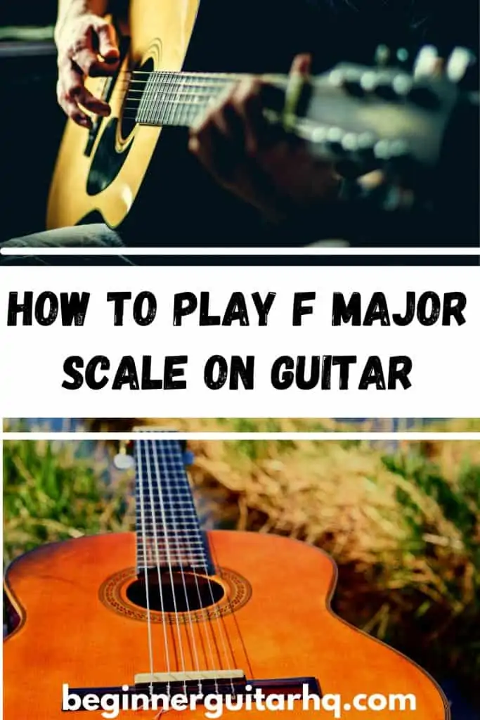 1. How to play F major Scale on Guitar