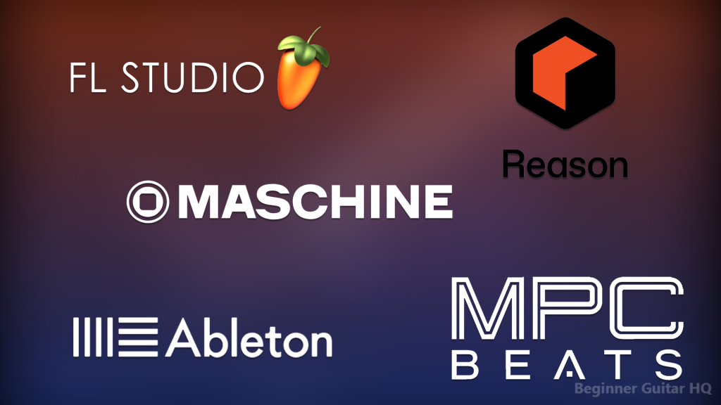 6. Logos for FL Studio Ableton Reason Maschine MPC