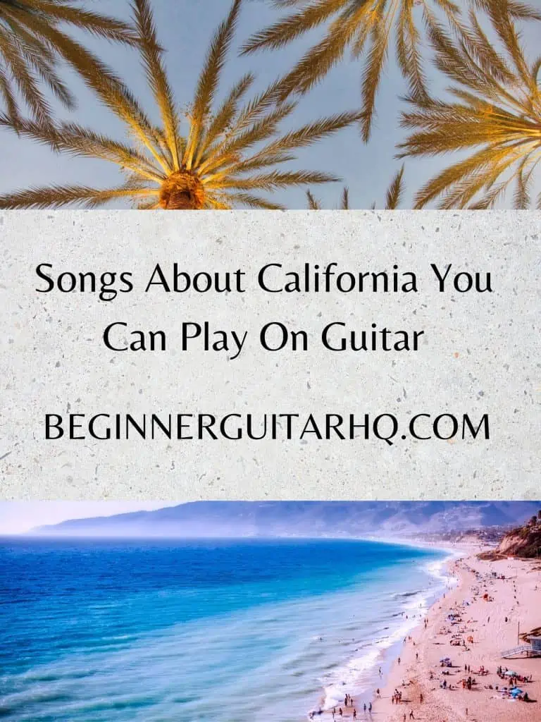 songs about california you can play on guitar