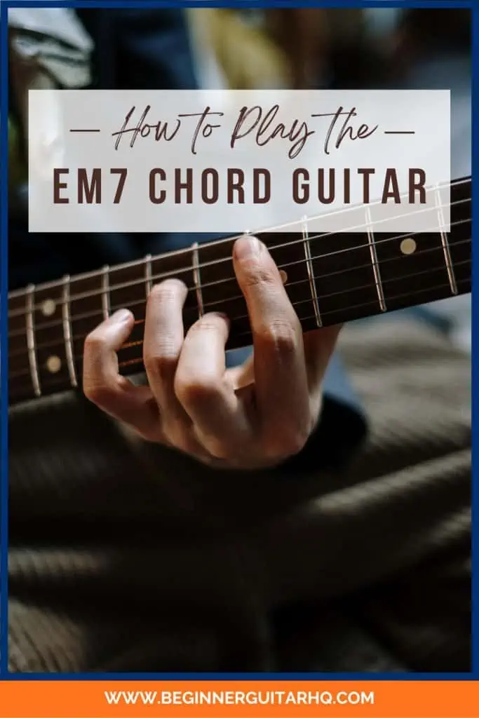 1. Em7 Chord Guitar