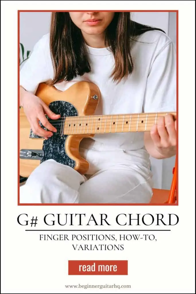 1. G Guitar Chord How to