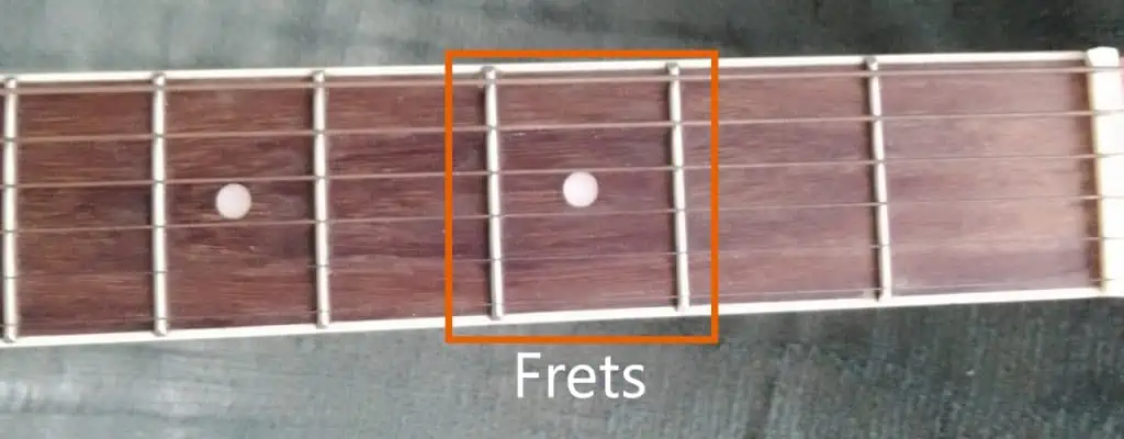 4 guitar frets