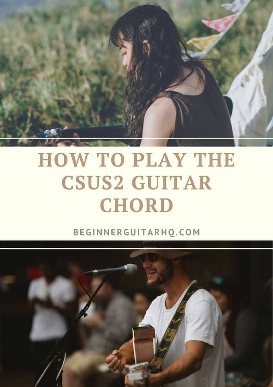 csus guitar chord